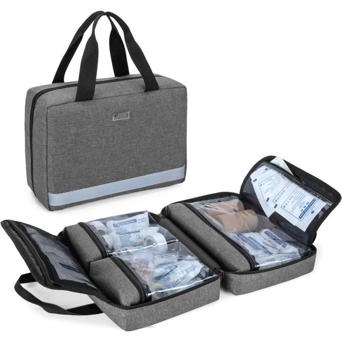 Lot De 2 Trousses De Premiers Secours Vides Pour Fournitures Médicales