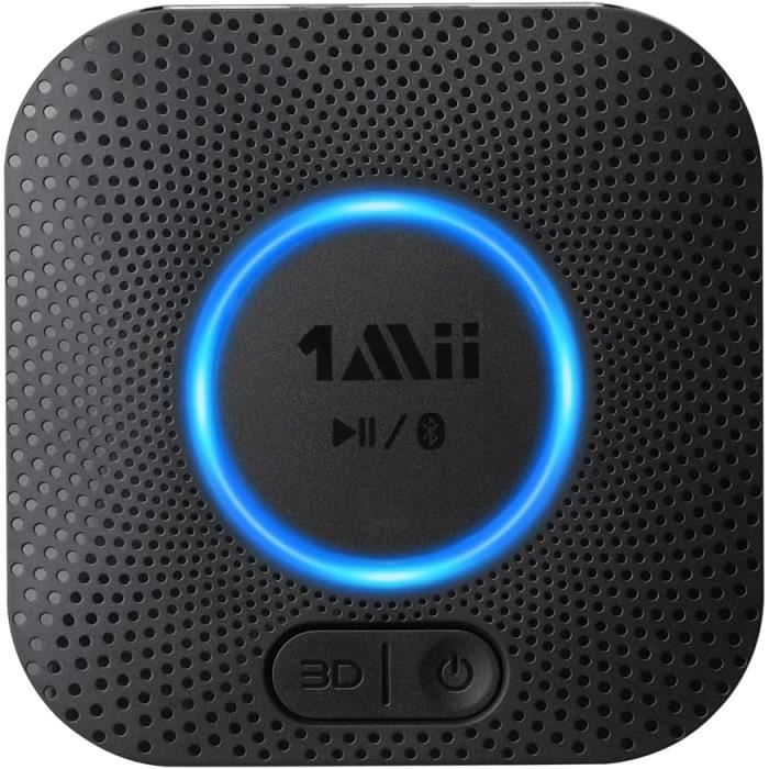 1Mii Transmetteur Récepteur Audio Sans Fil 2.4GHz - Latence Ultra Faible 25ms - Kit Émetteur Récepteur Pour TV PC Vers Enceintes Actives, Amplis Et Chaînes Stéréo RCA AUX 3,5mm