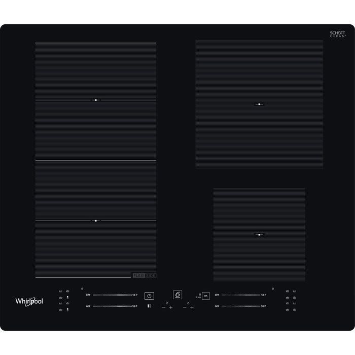 Plaque induction en verre 4 foyers Whirlpool WFS0160NE