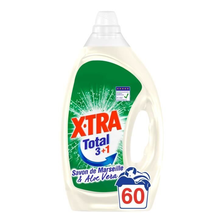 X•TRA Lessive Savon de Marseille - 3 L