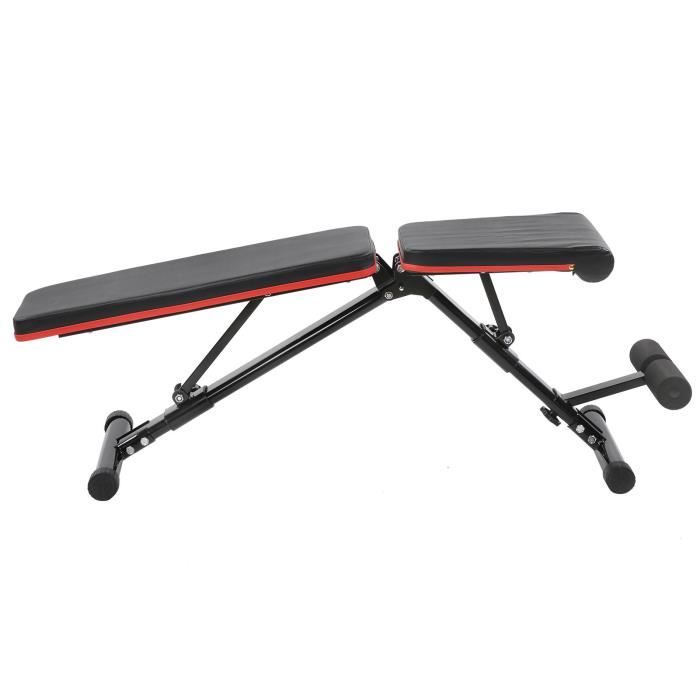 Banc De Musculation Pliable MAHAO - Inclinable Réglable 230kg - Pour Maison/Bureau