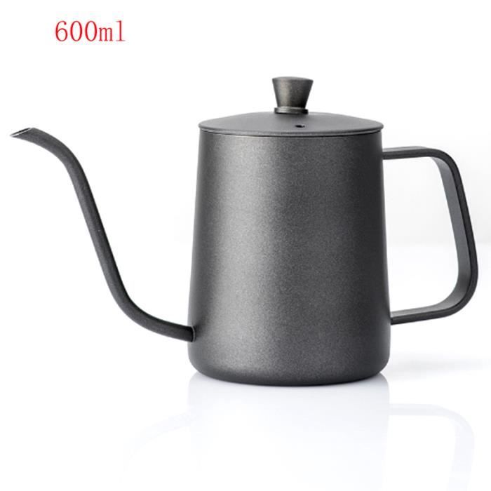 Cafetière à Col De Cygne 350ml - Acier Inoxydable 304 - Pour Café Filtre - Design Compact