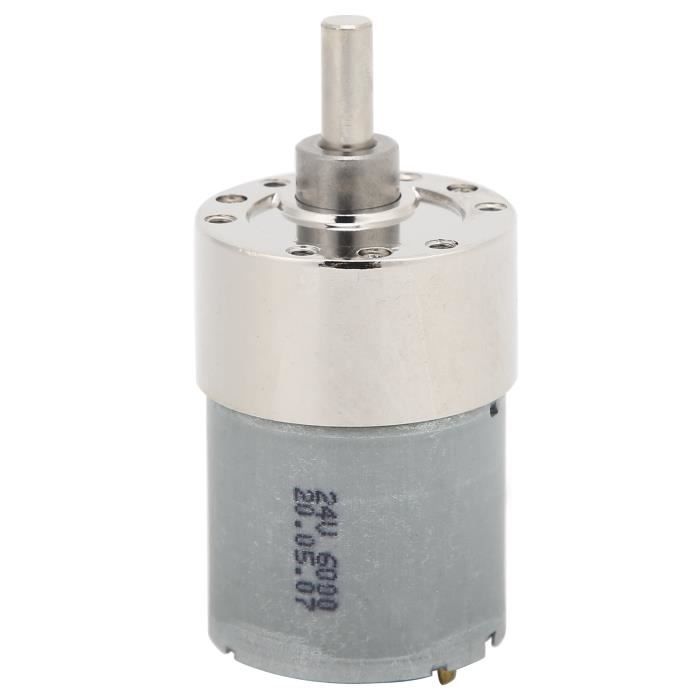 Mini Moteur à Engrenages DC 6V 35 RPM - Réducteur à Vis Sans Fin Pour Projets Électroniques, Robots, Serrures Intelligentes