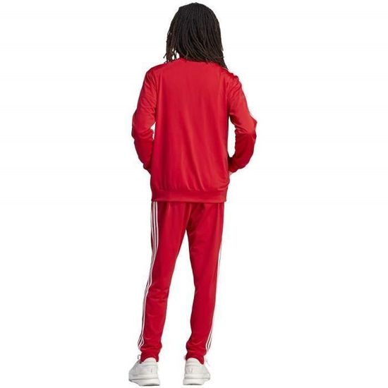 Adidas Surv tement pour Homme Basic 3 Stripes Tricot Rouge IJ6056