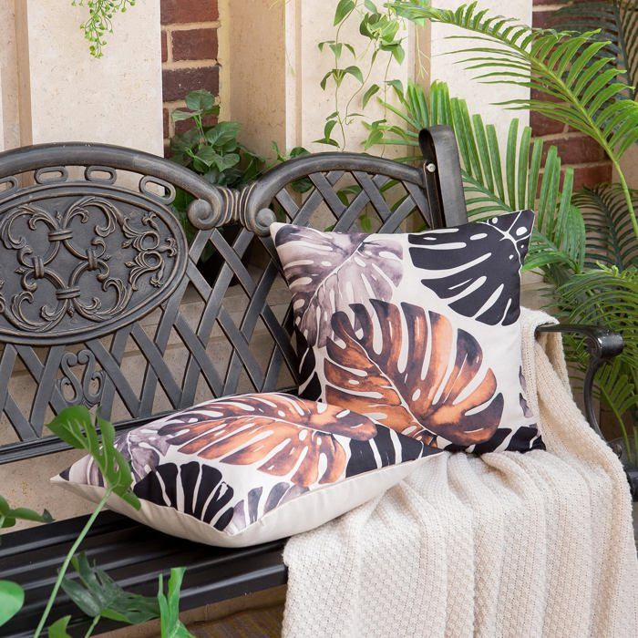 Housses De Coussin Décoratives D'automne - Citrouille - Feuille D