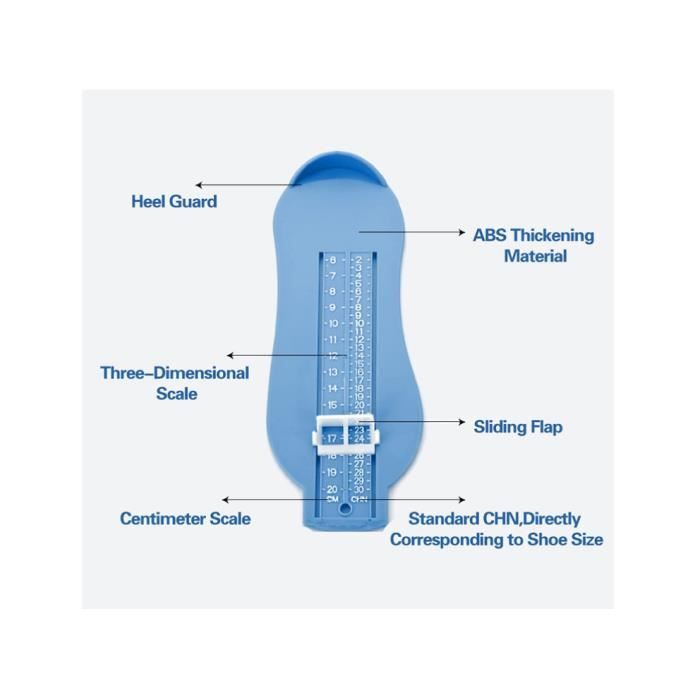 Pedimetre Enfants et Adultes Pointure Chaussure Mesurer D