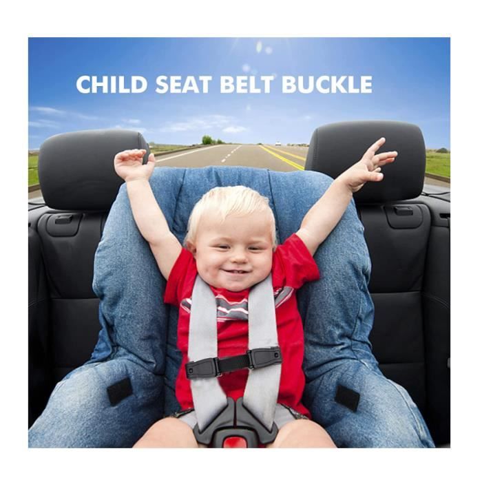 Lot de 2 ajusteurs de ceinture de sécurité pour enfants