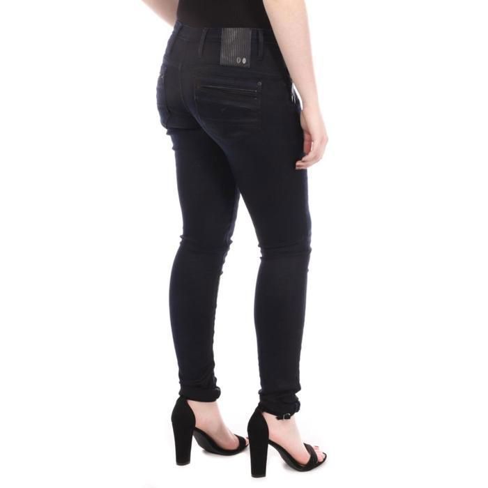 Jean effet top ciré femme
