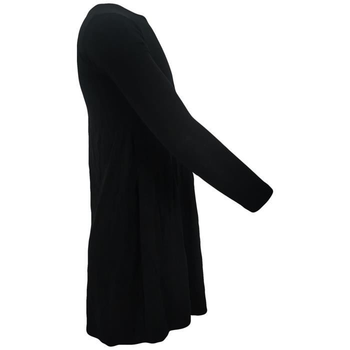 Robe fillette élégante Luna en noir classique Robe fillette élégante Luna en noir classique