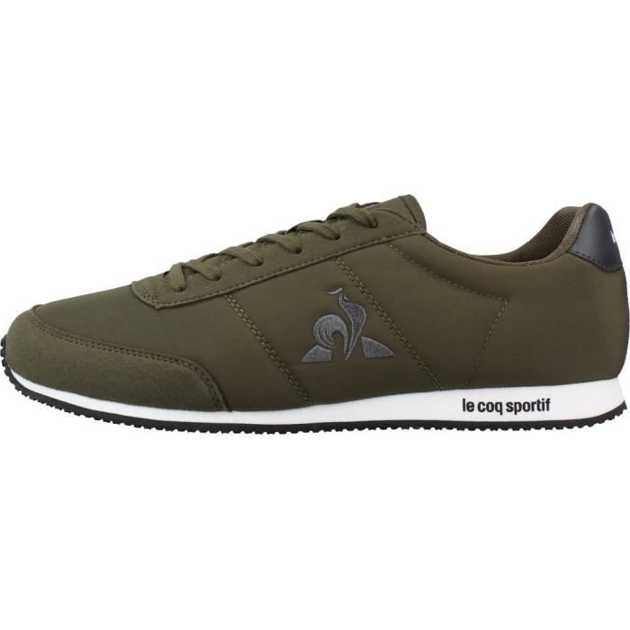 Basket Le coq sportif 124855 Vert 41 Homme Adulte Synthetique Lacets Vert Cdiscount Chaussures