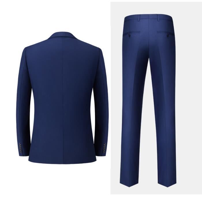 Costume Homme 3 Pièces Grande Taille - Veste, Gilet Et Pantalon - Élégant Et Confortable Pour Mariage, Bureau Ou Soirée