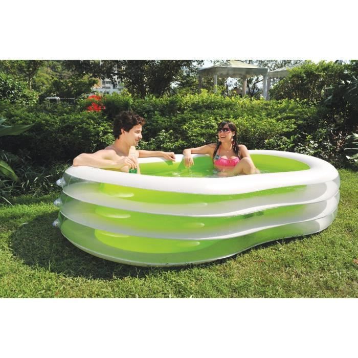 Piscine Gonflable En Forme De 8