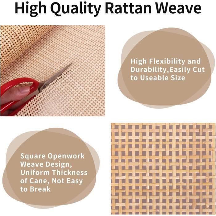 Cannage en rotin, Naturel Cannage rotin rouleau, 55x100 cm Cannage Rouleau pour Meuble, Rotin en rouleau Rotin meuble Rotin decoration mural Rattan Cannage en rotin, Naturel Cannage rotin rouleau, 55x100 cm Cannage Rouleau pour Meuble, Rotin en rouleau Rotin meuble Rotin decoration mural Rattan