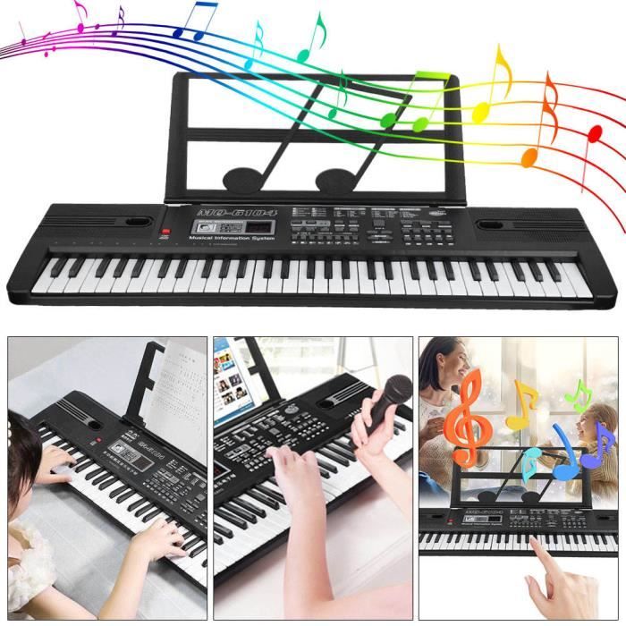 61 Kit touches Clavier électronique MQ6104 Piano Enfant Numérique avec