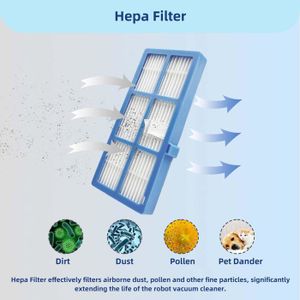 PLANTKA Part Original Brush, Hepa Filter, Compatible for Proscenic F10 Pro, Handheld Vacuum Cleaner(As Show-1 PLANTKA Part Original Brush, Hepa Filter, Compatible for Proscenic F10 Pro, Handheld Vacuum Cleaner(As Show-1