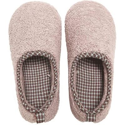 Chaussons D’hiver En Mousse Mémoire – Pantoufles Doublées Peluche, Antidérapantes, Tailles 37-45
