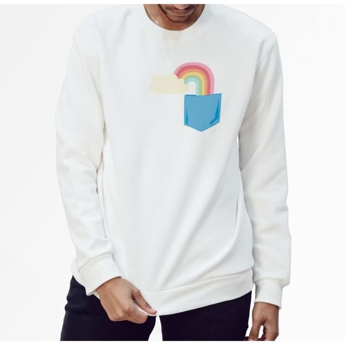 Sweat arc best sale en ciel homme