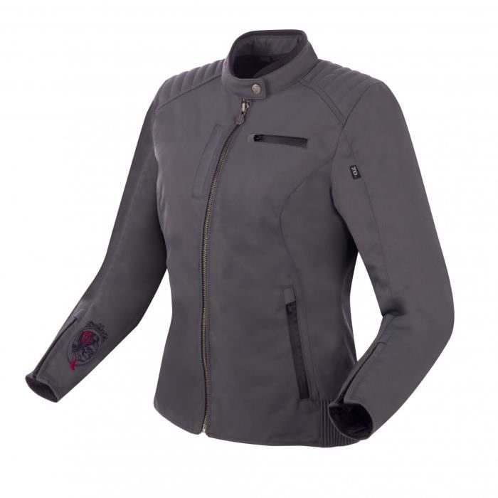 Blouson moto femme Segura Eternal gris XS Cdiscount Auto