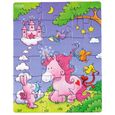 Puzzles Licornes dans les nuages - HABA - Paysage et nature - Moins de 100 pièces-3
