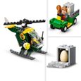LEGO® 76944 Jurassic World L’Évasion du T. Rex, Dinosaures, Avec Voiture, Hélicoptère et Aéroport, dès 4 ans-3