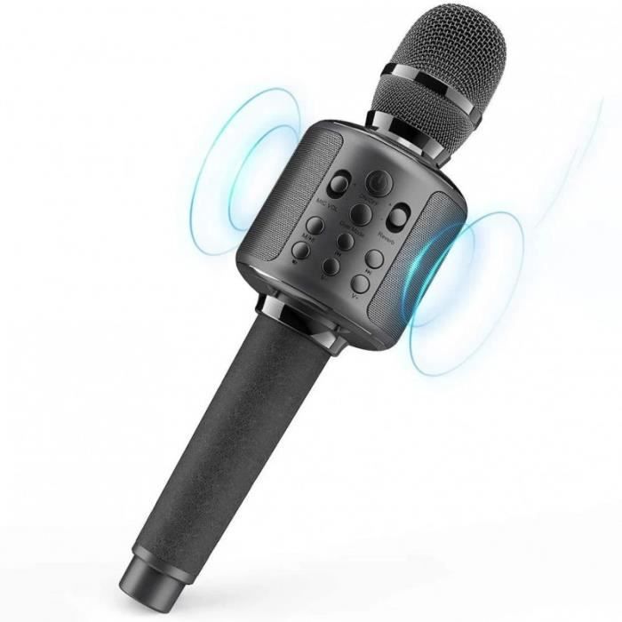 Microphone Karaoké, Microphone Sans Fil 2.4G Sans Fil Pour Ps4