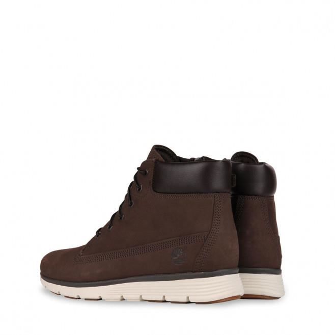 Boots Timberland KILLINGTON Junior Enfant Cuir Marron Blanc