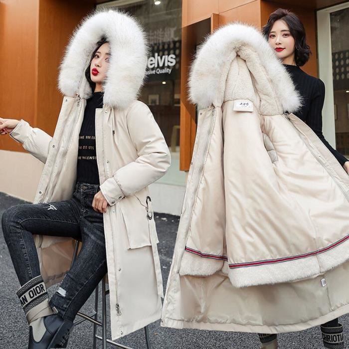 Manteau chaud grande taille 2025