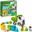 Jeu de construction éducatif LEGO® DUPLO® - Camion poubelle et tri sélectif - 10945-0