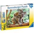 Puzzle 200 pièces XXL - Famille koala - Ravensburger - Animaux - Mixte-0