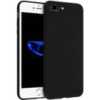AVIZAR Coque Silicone TPU Gel Souple iPhone 7 Plus / iPhone 8 Plus Noir Mat