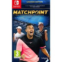 Matchpoint - Tennis Championships Legends Editions Jeu Switch