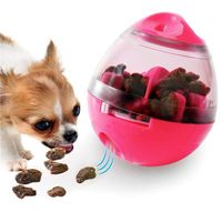 Balle de nourriture pour chien - Ecent - Gobelet fuite nourriture - Jouet distributeur interactif - Rose