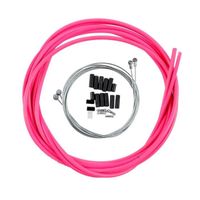 Freinage vélo,JAGWIRE-Jeu de câbles de dérailleur pour vélo de route et VTT,4-5mm,pour Shimano S233- Pink[D75375]