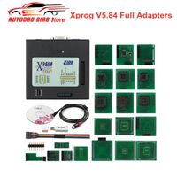 Xprog V5.84 Ecu Chip Tuning Programmeur X Prog M Box 5.84 Avec Adaptateurs Complets Outil De Programmation Xp