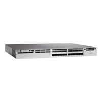 Cisco Catalyst 3850-12XS-S - Commutateur - C3 - Géré - 12 x 1 Gigabit - 10 Gigabit SFP+ - Ordinateur de bureau, Montable sur rack