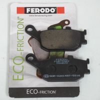 Plaquette de frein Ferodo pour Moto Honda 600 Cbf N /Abs 2004 à 2013 AR Neuf