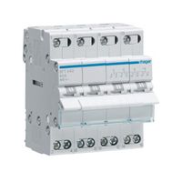 HAGER - Inverseur modulaire 2 pôles 40A, point commun amont, I-0-II (SFT440)