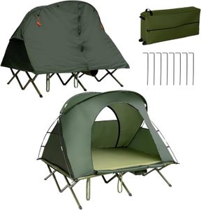 TENTE DE CAMPING Tente De Camping 4 En 1 Pour 2 Personnes Double Su