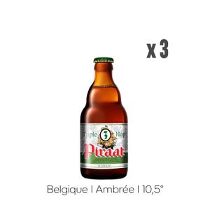 BIERE Piraat Triple Hop - Bière - 3x33cl - 10,5%