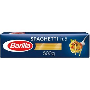SPAGHETTI TAGLIATELLE LOT DE 10 - BARILLA : Spaghetti N° 5 - 500 g