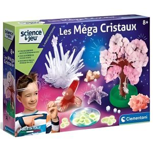 Cristaux et Pierres précieuses Multicolore-Science & Jeu-Clementoni -  etoilejouet