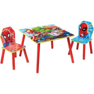 TABLE ET CHAISE MARVEL Heroes Ensemble table et 2 chaises pour enf