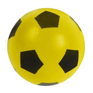 HTI Toys & Games Fun Sport Ballon de football rouge taille 5  Ballon de  soccer intérieur/extérieur en mousse éponge douce très amusant pour adultes  et enfants garà§ons et filles : 