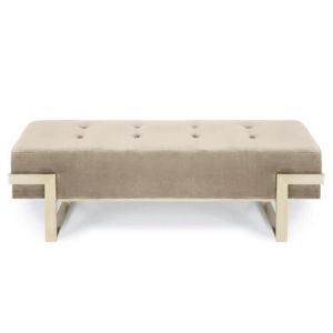 Banc De Lit Tissu Couleur Havane Pragues 102x30x54 Cm Marron Achat Vente Banc Structure Bois Et Panneaux De Particules Revetement Polyester Pieds Bouleau Cdiscount