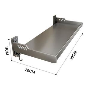 Étagère De Cuisine En Inox – Neuve, Prête à Monter, Design Moderne