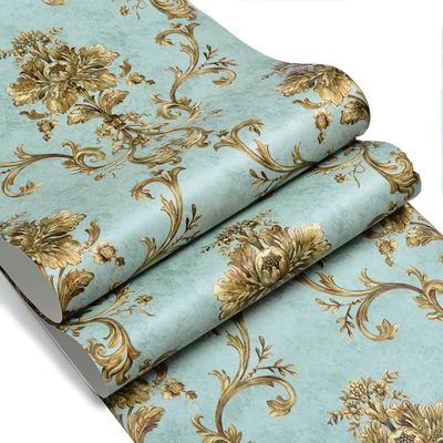 Papier Peint Intissé Versailles Erismann – Motif Baroque Beige, 53cm X 10,05m