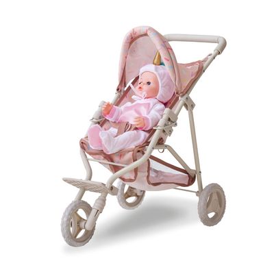 Poussette canne Baby Nurse pour poupon jusqu'a 42cm - Smoby Poussette canne Baby Nurse pour poupon jusqu'a 42cm - Smoby