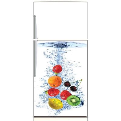 Grand Sticker Mural Coca-Cola 60x90cm - Déco Frigo Ou Cuisine