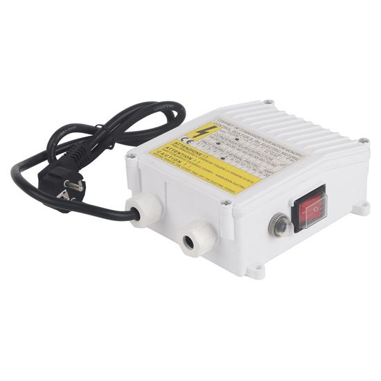 Boîtier Contrôle Pompe De Puits 1100W - Protection Thermique, Prise UE 220V Pour Maison