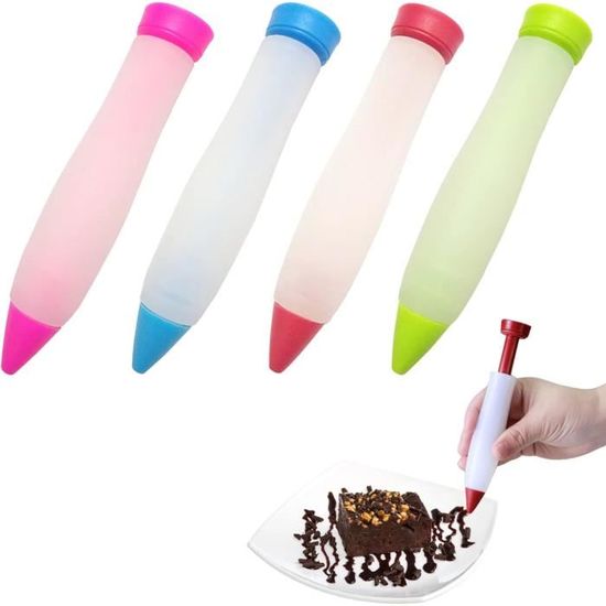 Gebkiiy 100pcs Poche à Douille Sachet Jetable Décoration